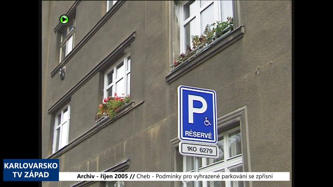 2005 Cheb Podm nky Pro Vyhrazen Parkov n Se Zp sn TV Z pad 2005-cheb-podm-nky-pro-vyhrazen-parkov-n-se-zp-sn-tv-z-pad