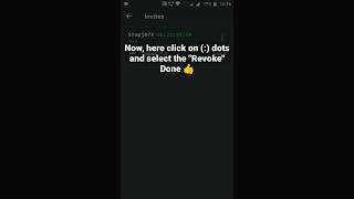 How to revoke Invite link in Discord Mobile #roduz #discord #how #howto #revoke #invite #link