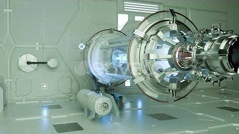 Generic futuristic machinery inside a high tech environment | Motion Graphics - Envato elements