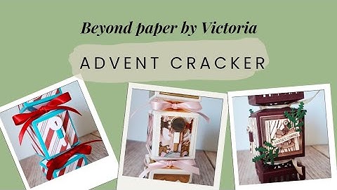 Tonic Studios Advent Cracker die set with Foil Fusion sheets.