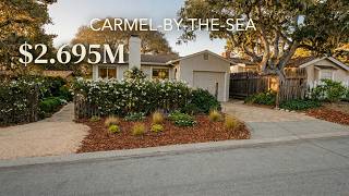 $2.695M Updated Carmel-By-The-Sea Cottage