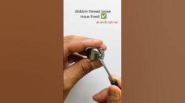Bobbin thread loose problem fix || How to fix bad stitching #sewingmachinerepair #seweasy #ussewtips