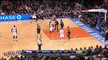 New York Knicks all 19 Three-Pointers vs Sacramento Kings - 02/02/2013