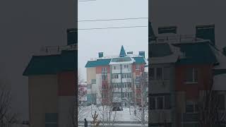 Снег в Губкинском