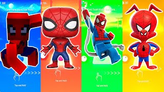 Ultimate Marvel Tiles Hop, SpiderMan Team