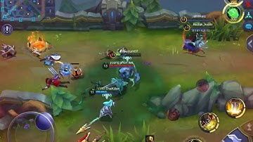 Mobile Legends: Tigreal double kill in one shot!