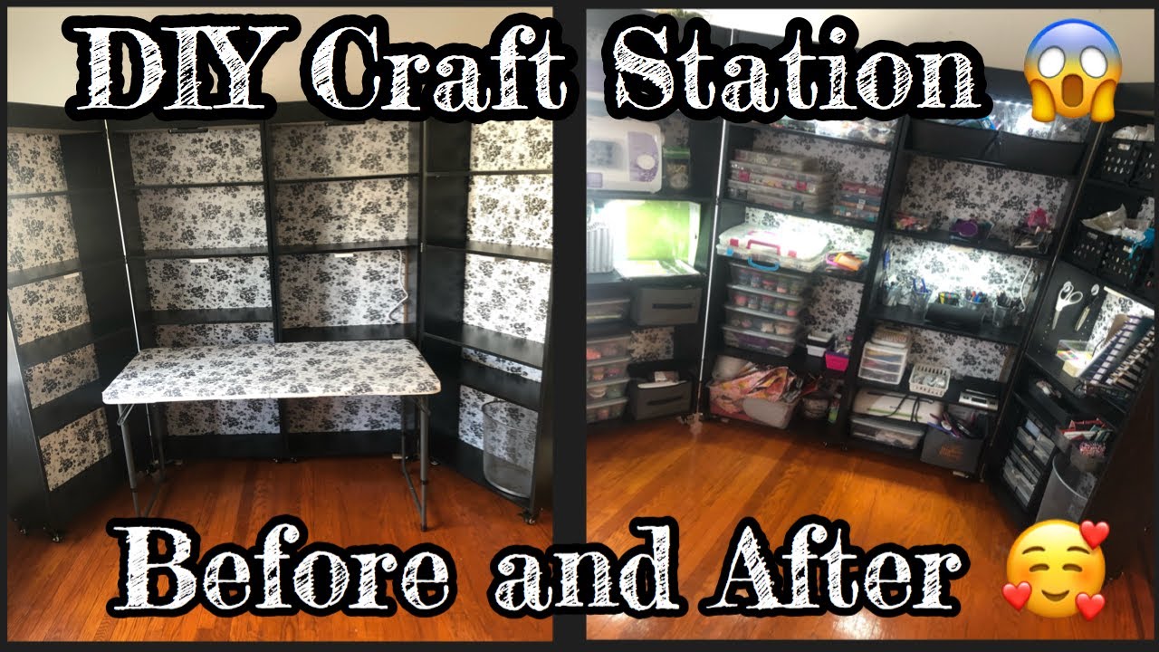 Take a look inside my DIY craft station!! Part 2. MUST WATCH!!!! 