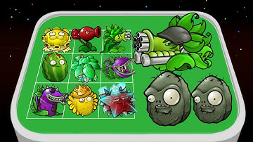 PVZ Fusion MOD - Merge Plants vs. Zombies Evolution Gameplay, Android Games 04 (Merge Battle)