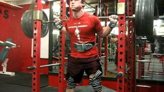Reverse band squat 585x3 and 635x1