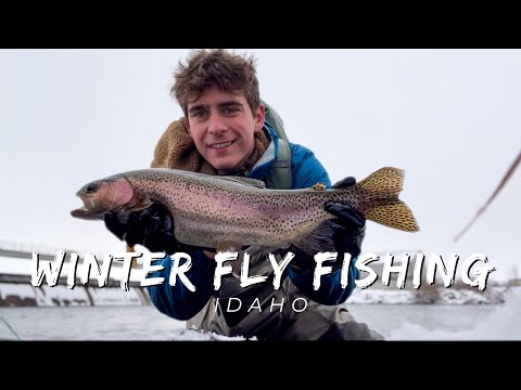 Winter Fly Fishing an Idaho River