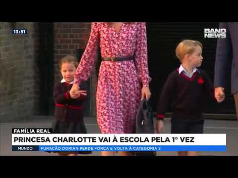 Vídeo: Princesa Charlotte Primeiro Dia De Aula
