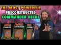 The most powerful preconstructed commander decks ever made for magic the gathering  mtg