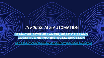 An AI & Automation Special! With Jean-Christophe Laneri, Head of #AI & Cognitive Networks, Ericsson