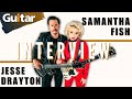 Capture de la vidéo Samantha Fish & Jesse Drayton Talk 'Death Wish Blues' And More | Interview | Guitar Interactive