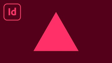 How to Make a Triangle in Adobe InDesign