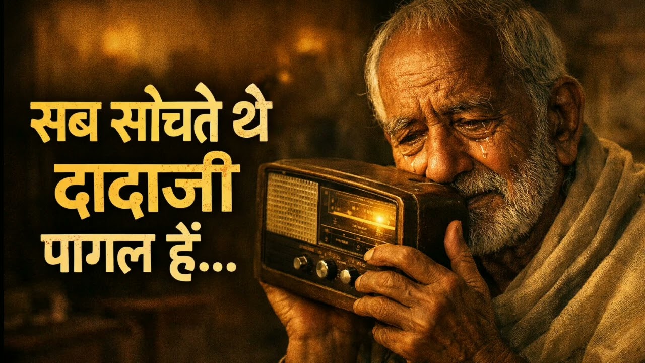 सब सोचते थे दादाजी सनकी हैं… सच जानकर सब रो पड़े 😢 | Emotional Story”
