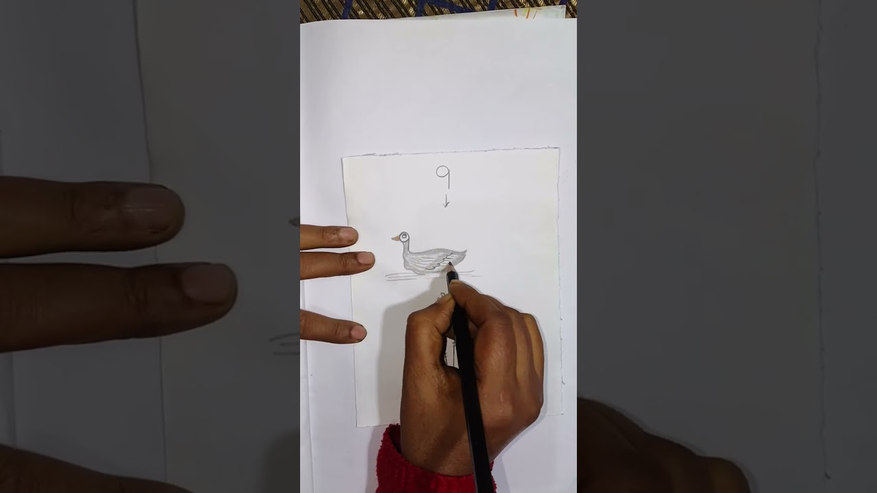 How to draw pictures from Assamese number 