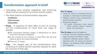 Transformation approach in brief | ITIL Transformation (Version 5) | PeopleCert | 1WorldTraining.com