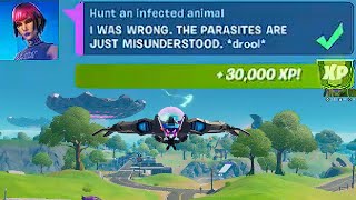 Hunt an infected animal - Fortnite