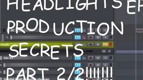 Screamo production secrets pt 2 for Headlights EP - Kid, Feral #screamo #emo #skramz #metal