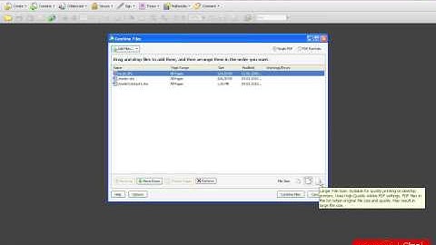 Birden Fazla Dosyayı Birleştirmek