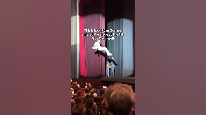 Ryan Gosling’s entrance at ‘The Fall Guy’ movie premiere 🍿 #shorts #ryangosling #movie