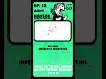 Lean in! ARIN "EGORAPTOR" HANSON | #animation #creativeblock #podcast #shorts