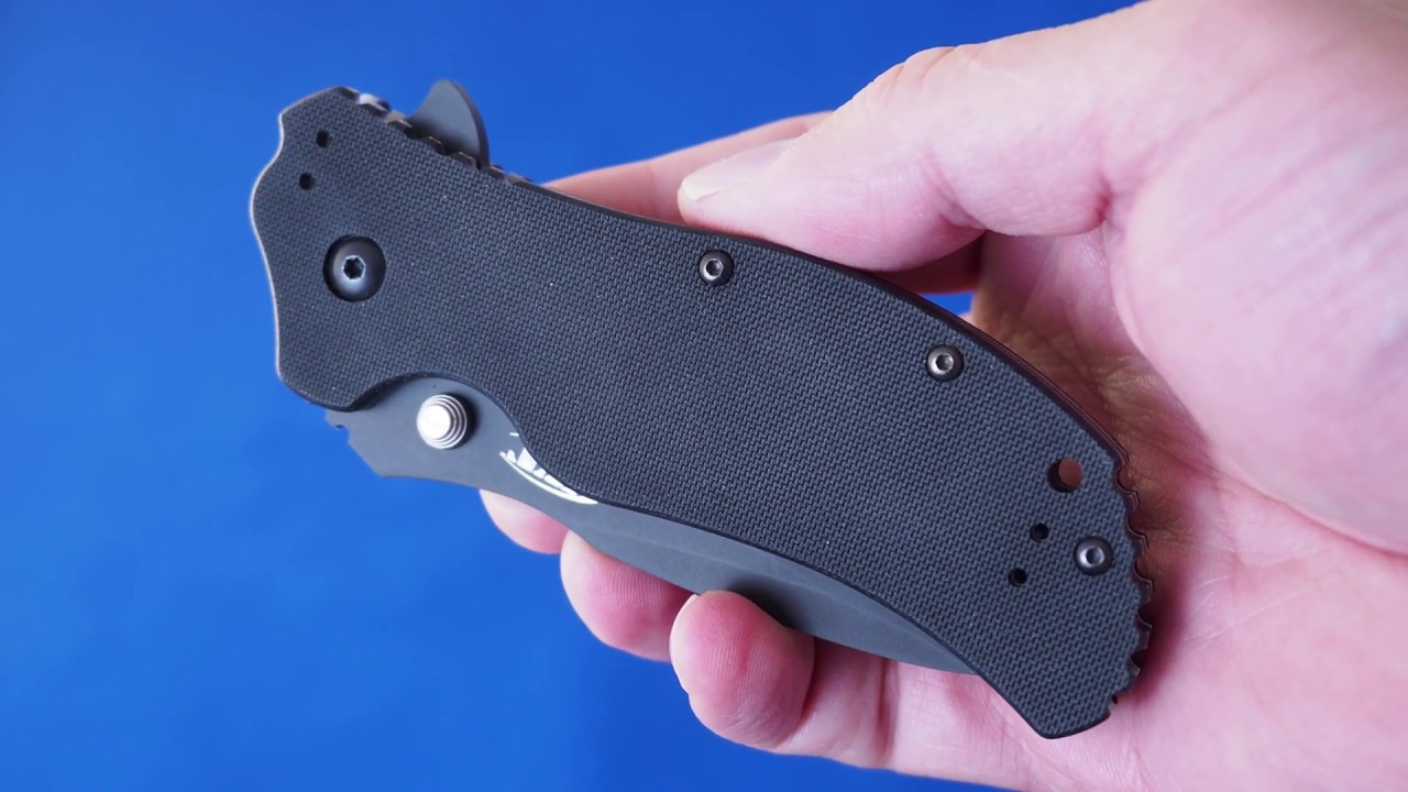 Нож Zero Tolerance 0350 ZT0350 Matte Black USA