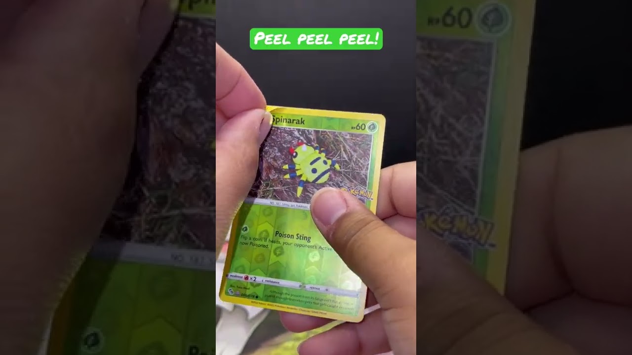 Peeling a Ditto Card in Disguise - Pokémon GO TCG Unboxing - IGN