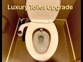 Home Depot Toilet Upgrade -  Hands Free Bidet for luxurious clean feel