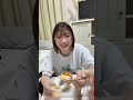 パフェ作りながら雑談