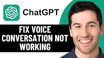 HOW TO FIX CHATGPT VOICE CONVERSATION NOT WORKING 2025! (EASY FIX)