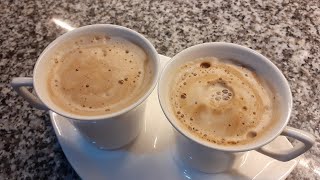 رغوة الكابتشينو بكمية وفيرة لتتناولوا ألذ كوب بدقيقة | Dalgona Coffee 