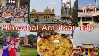 DharamShala-Amritsar vlog.. Exploring panjab..goldentemple waghaborder