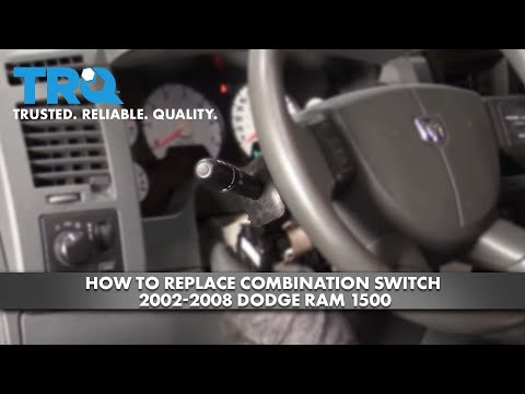 How to Replace Combination Switch 2002-2008 Dodge RAM 1500
