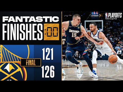 Final 2:04 WILD ENDING Warriors vs Nuggets 🔥🔥