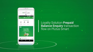 Loyalty Solutions- Prepaid balance enquiry on Plutus Smart