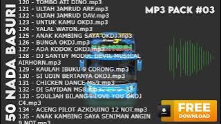 50 Nada Basuri Mp3 Pack 03 FREE DOWNLOAD