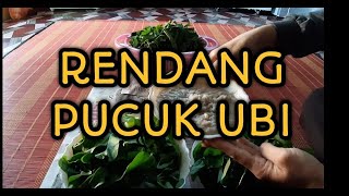 Resepi 03 | RENDANG PUCUK UBI RESEPI MAK MERTUA UMMI..