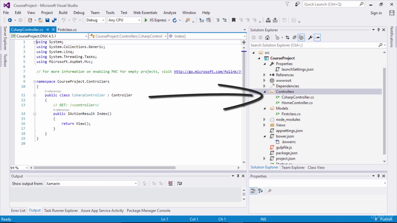 Learning ASP.NET x28 C# Class Creation & Object Initialization - YouTube