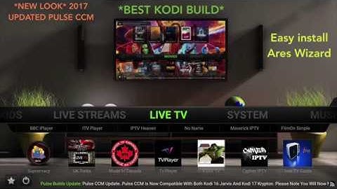 *BEST BUILD* 2017 NEW PULSE Build for KODI INSTALL