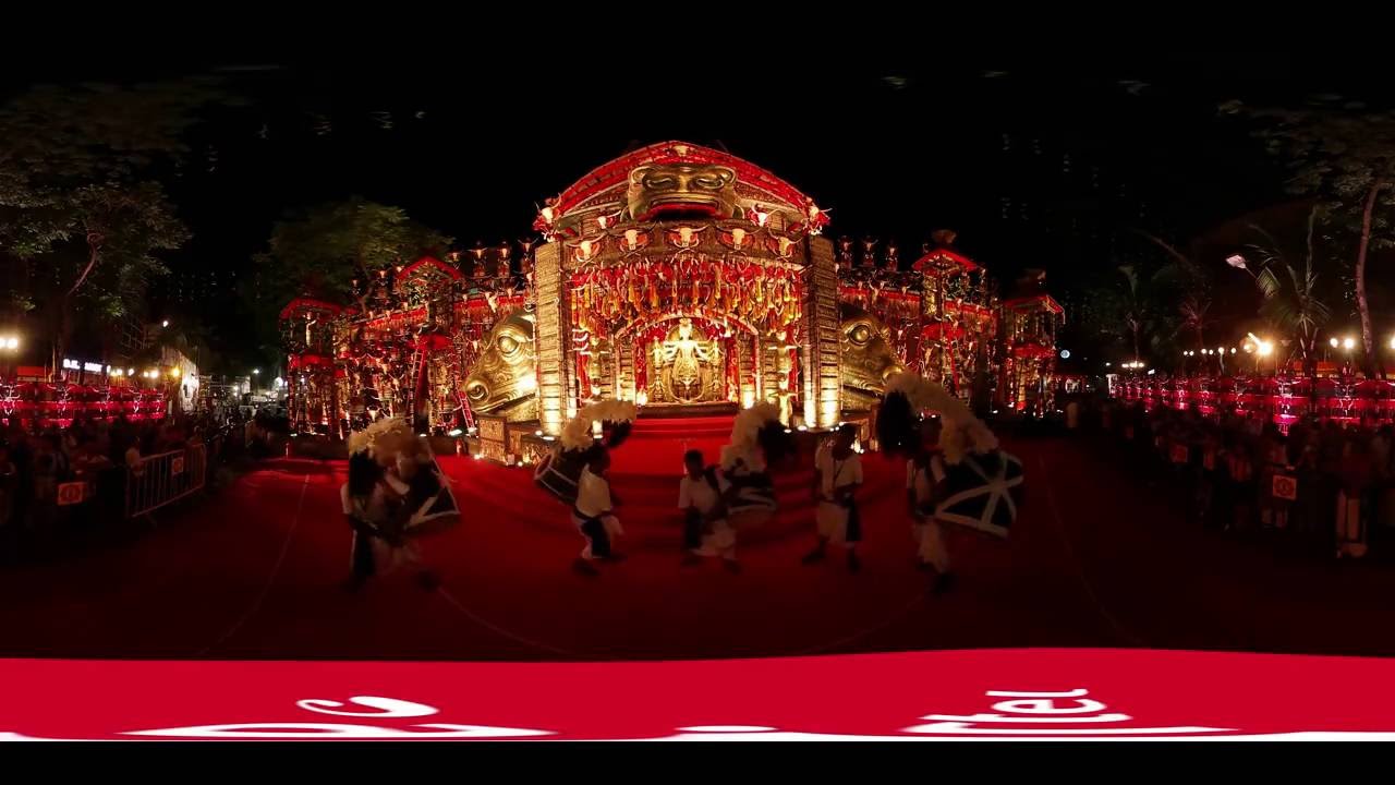 Durga Puja Pandal 360 Degree Video YouTube