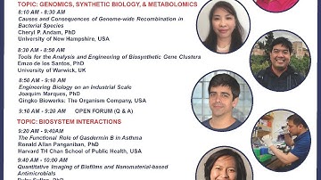 40th PAASE Anniversary & 2020 APAMS PARALLEL SESSION 10.1: Chemistry & Biochemistry