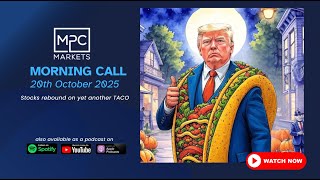 20th October 2025 – Stocks rebound on yet another TACO