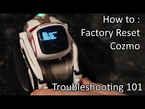 How to Factory Reset your Anki Cozmo