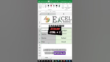 Truque dos Caracteres em Formulário no Excel