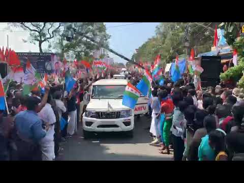 Citizens of Tamil Nadu flood the streets of Kanyakumari with love, respect for Shri Rahul Gandhi
