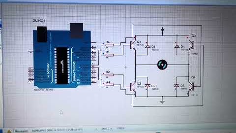 AKSES MOTOR DC PROGRAM ARDUINO APLIKASI PROTEUS || SISTEM MIKROKONTROLER