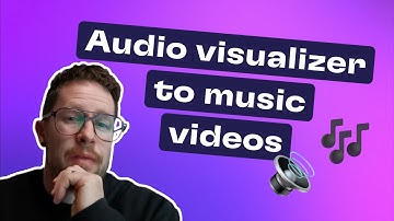 How to add audio visualizer to your music video
