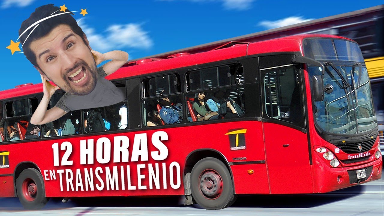 12 horas sin BAJAR de TRANSMILENIO